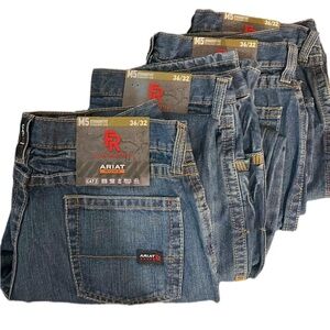 Ariat M5, Straight Fit, Straight Leg, FR Work Jeans
